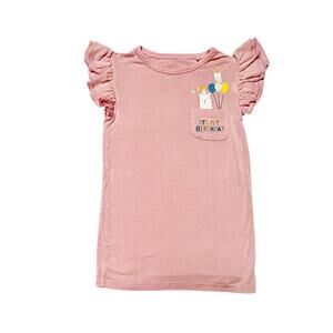 Little Sleepies Play Bamboo Birthday Shirt Size 4T
